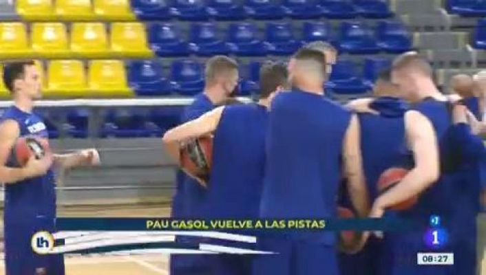 Pau Gasol podría redebutar con el Barça esta jornada de Euroliga o en el 'clásico' de la ACB
