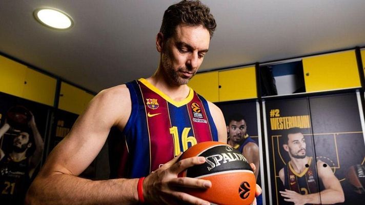 Telediario 1 - Pau Gasol podría redebutar con el Barça esta jornada de Euroliga o en el 'clásico' de la ACB