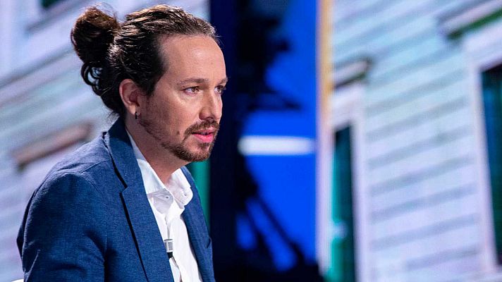 La hora de La 1 - Iglesias ve cada vez "más nerviosa y agresiva" a la derecha porque "la izquierda sumará" el 4M