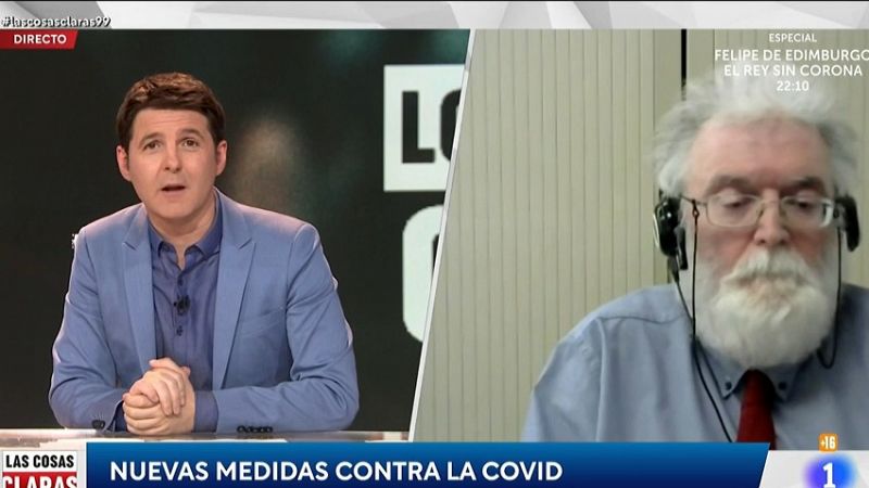 Joan Carles Reverter, presidente de la Sociedad Española de Trombosis y Hemostasia: "Hay mucho más riesgo en no vacunarse que en vacunarse"