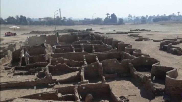 Telediario 1 - La ciudad perdida en Egipto: El descubrimiento más importante después de la tumba de Tutankamón
