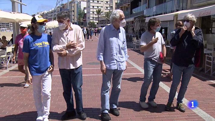 Telediario 1 - Comienza el Festival de Cine de Las Palmas, que mezcla lo digital y lo presencial