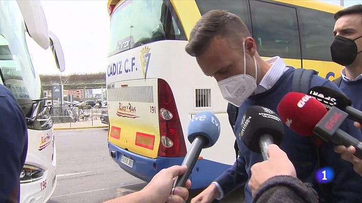 Telediario 1 - LaLiga no halla pruebas del insulto racista de Cala a Diakhaby