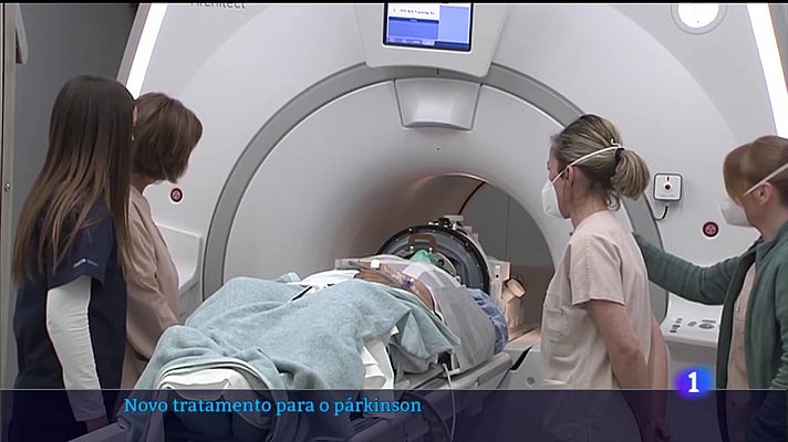 Telexornal - Galicia - O CHUS trata o tremor do párkinson cunha técnica nova na sanidade pública