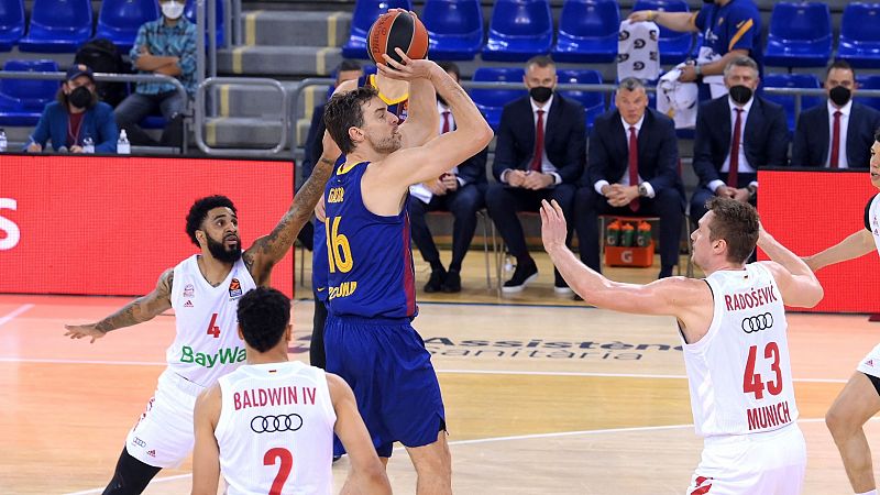 Pau Gasol redebuta con el Barça ante el Bayern