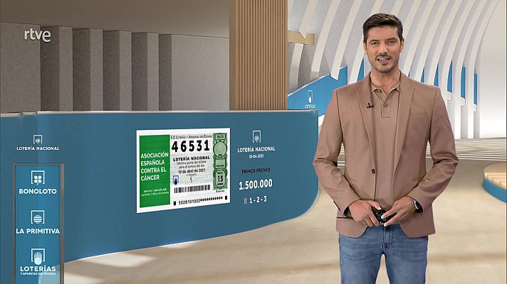 Loterías - Sorteo de la Lotería Nacional del 10/04/2021