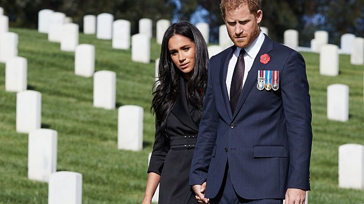 Corazón - Así despedirán los duques de Sussex a Felipe de Edimburgo