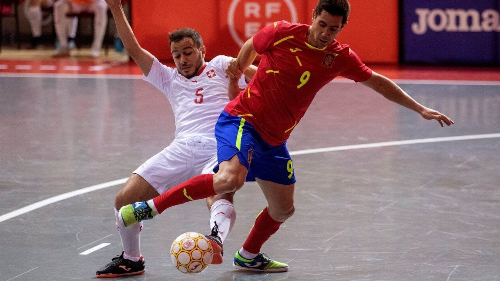 Fútbol Sala - Clasificación Campeonato de Europa. 2ª jornada: Suiza - España