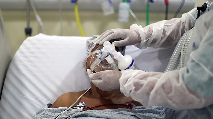 Telediario 1 - La pandemia de coronavirus sigue descontrolada en Brasil