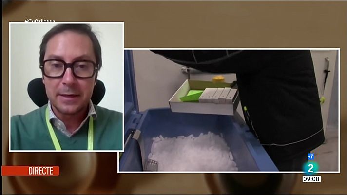 Cafè d'idees - Dr. José Moltó: "Hem d'estar esperançats per l'arribada de Janssen"