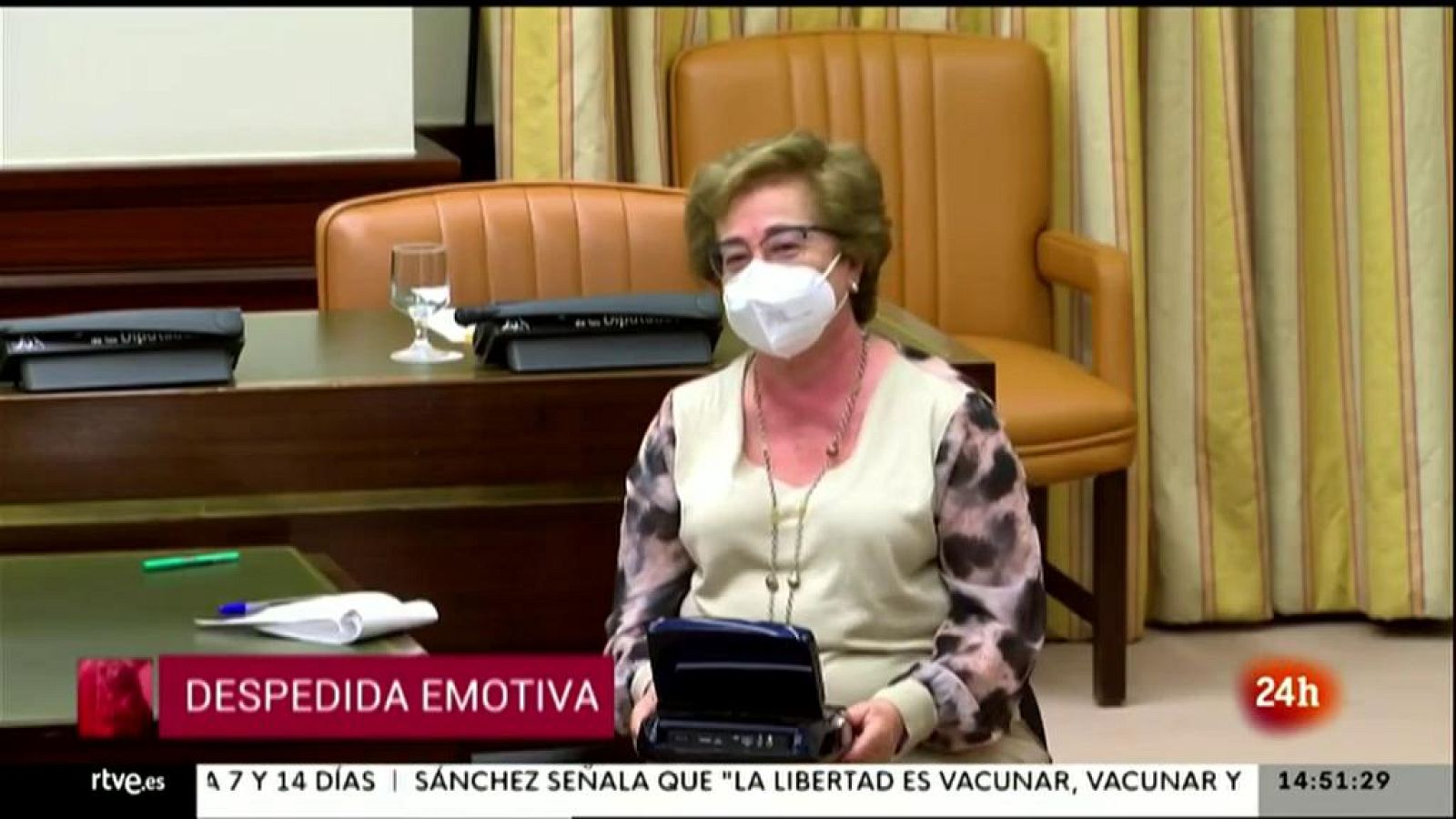 Parlamento - Conoce el parlamento - Un aplauso para la taquígrafa - 10/04/2021