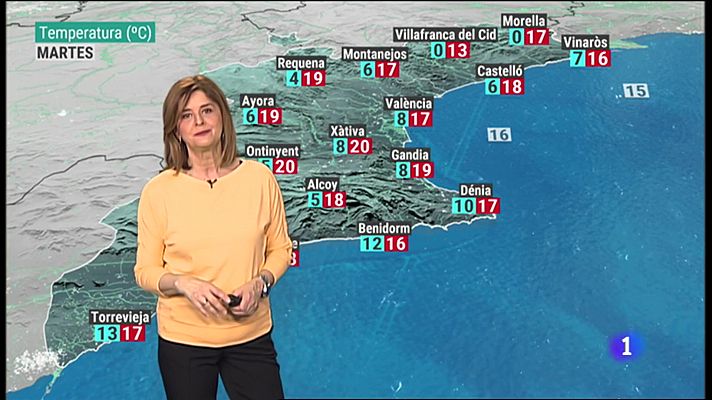 El tiempo en la Comunitat Valenciana - 12/04/21