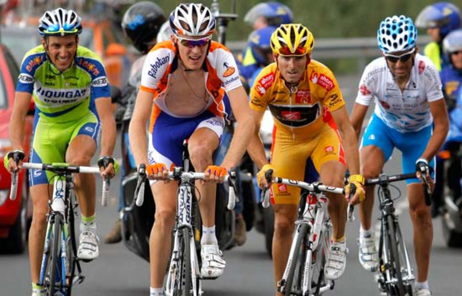 Valverde se afianza en Sierra Nevada - Vuelta ciclista a España | Ver