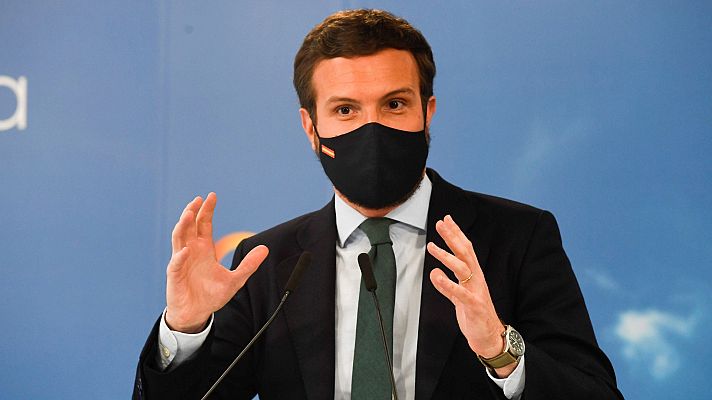 Telediario 1 - El PP recurrirá la exclusión de Toni Cantó de su candidatura en Madrid y acusa al PSOE de enfangar la campaña