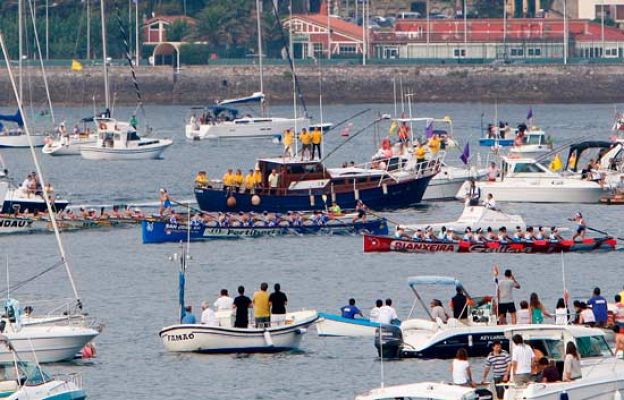  - Kaiku gana la bandera de La Concha