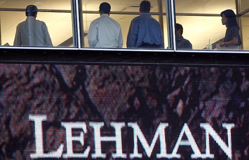Se cumple el primer aniversario de la quiebra del gigante de inversiones Lehman Brothers.