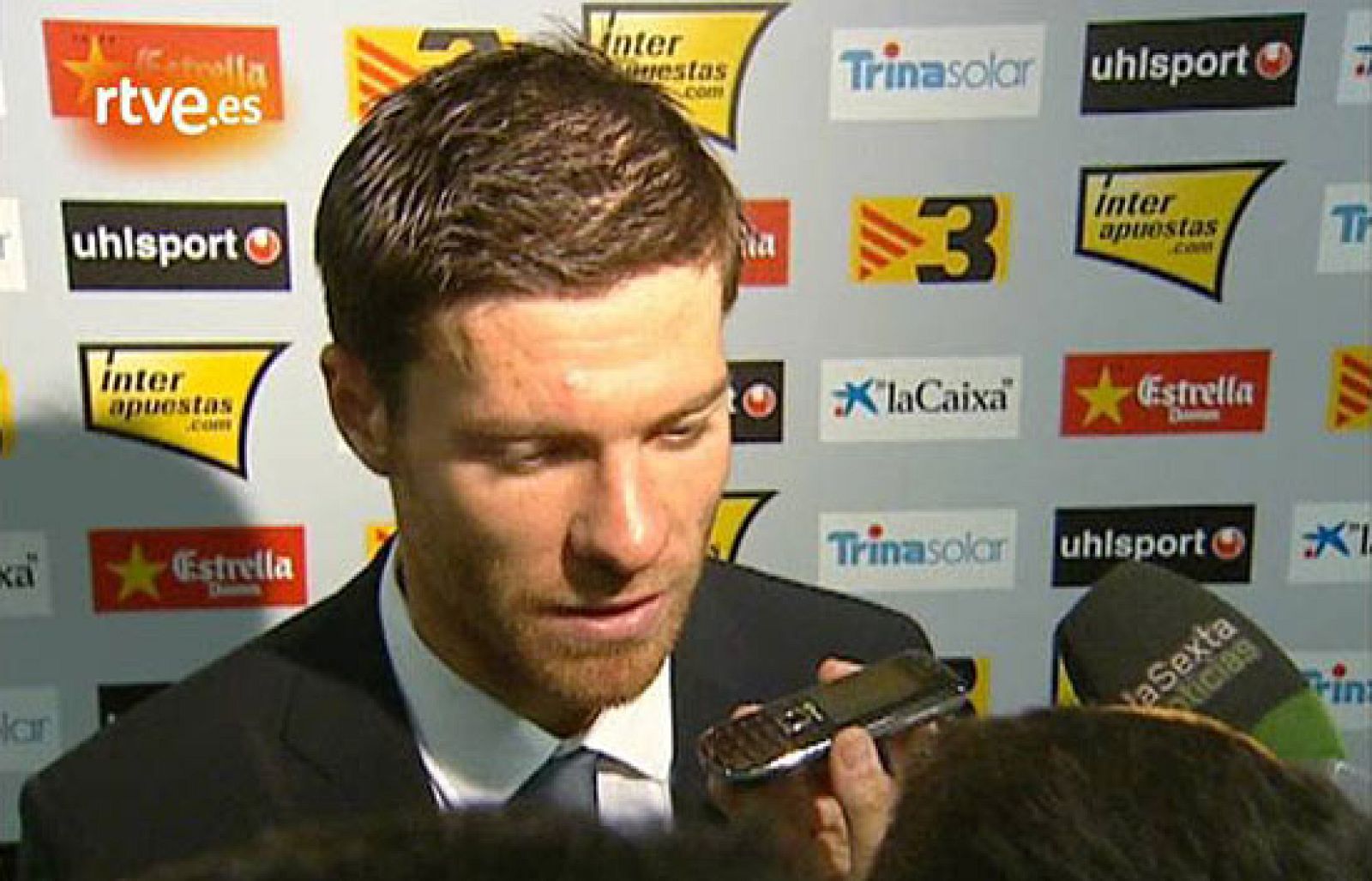 Xabi: "El campo ha condicionado el juego"