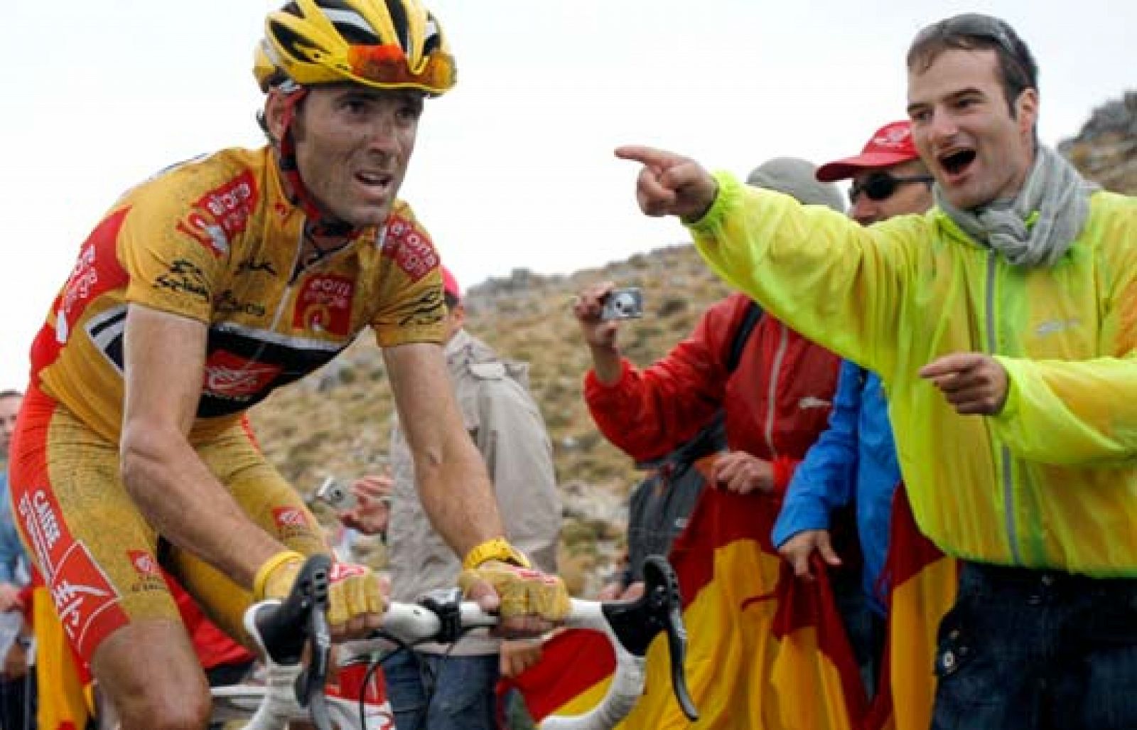 Valverde gana enteros tras la montaña