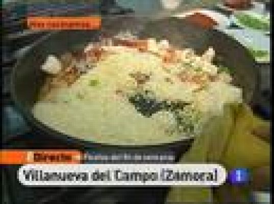 Arroz con gambas y chipirones