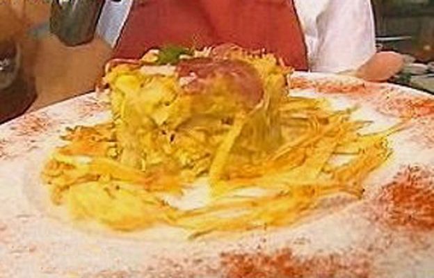 RTVE Cocina - Revuelto con patatas paja