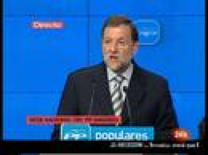 El presidente del Partido Popular, Mariano Rajoy, ha lanzado duras críticas contra el presidente del Gobierno, José Luis Rodríguez Zapatero, por pretender "la mayor subida de impuestos de la democracia". 