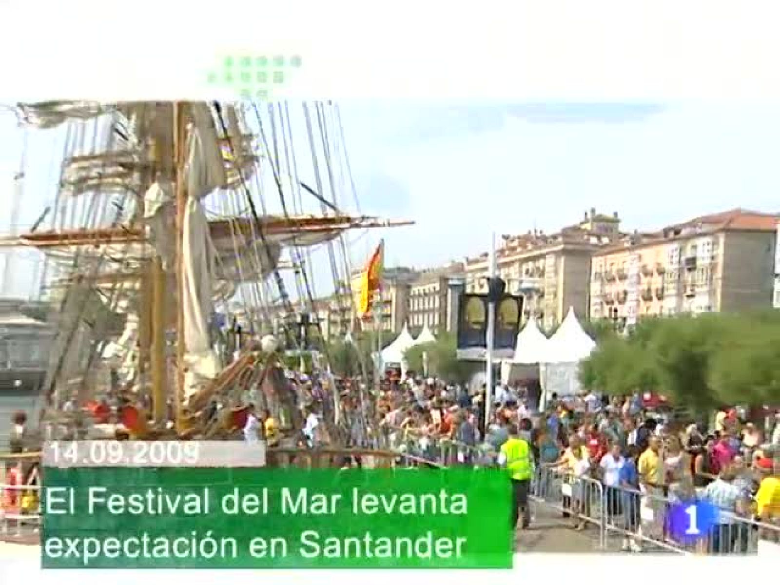 Telecantabria. Informativo de Cantabria. (14/09/09)