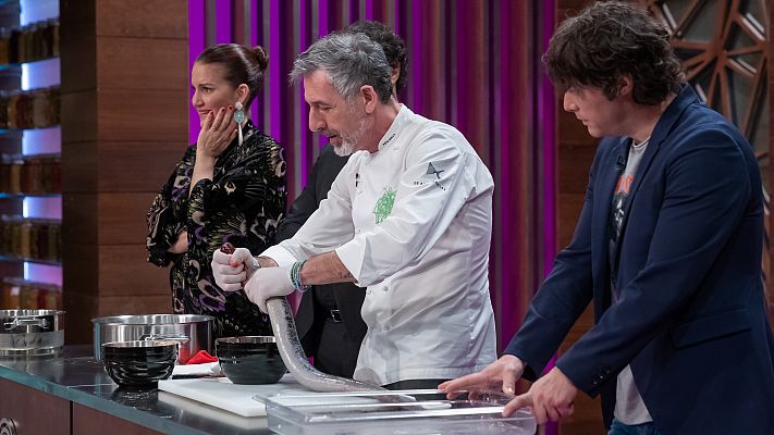 MasterChef - Pepe Solla nos da una clase sobre la lamprea