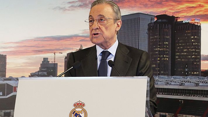 Telediario 1 - El Bernabéu y Mbappé, los retos de Florentino Pérez en su sexto mandato
