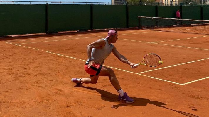 Telediario 1 - Rafa Nadal debuta en Montecarlo