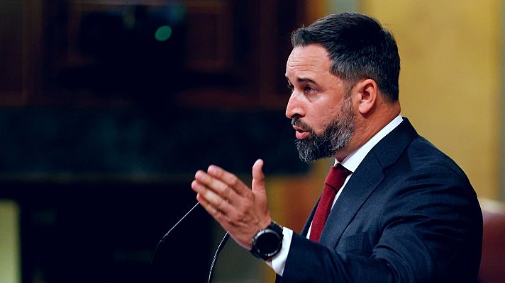 Informativo 24h - Abascal acusa al Gobierno de querer "seguir pisoteando libertades y derechos constitucionales" tras el estado de alarma