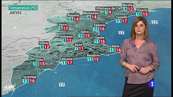 El tiempo en la Comunitat Valenciana - 14/04/21