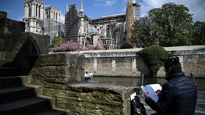 Notre Dame, dos años después del incendio