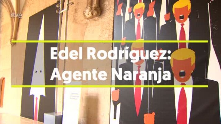Una exposición muestra el trabajo de Edel Rodríguez