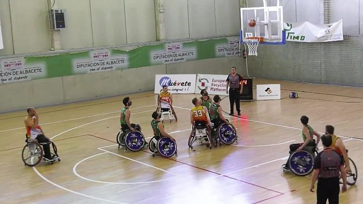 Baloncesto en silla de ruedas - Liga BSR División honor. Resumen jornada 18