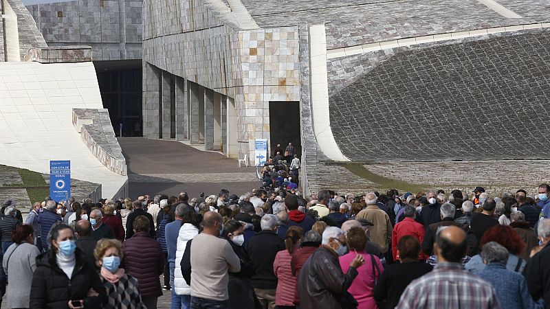 Parroquias, estadios, centros culturales... y otros puntos de vacunación masiva