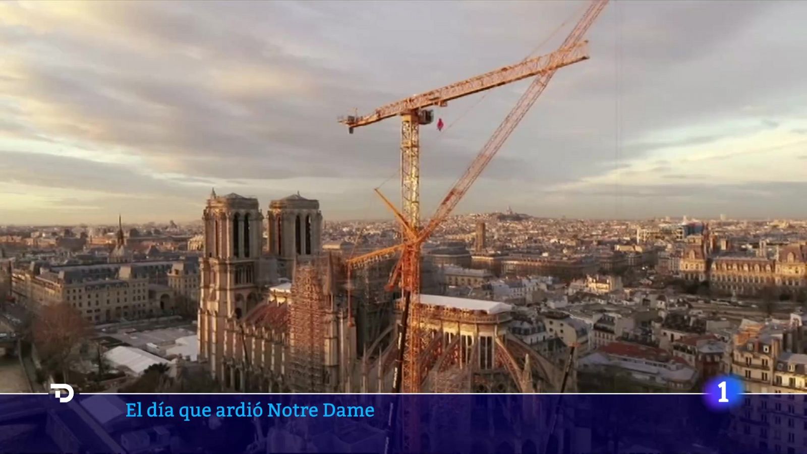 Así avanza la reconstrucción de Notre Dame