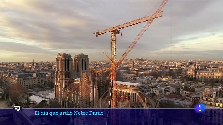 Así avanza la reconstrucción de Notre Dame