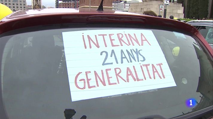 L'Informatiu - Primera querella penal pels interins de llarga durada a l'administració