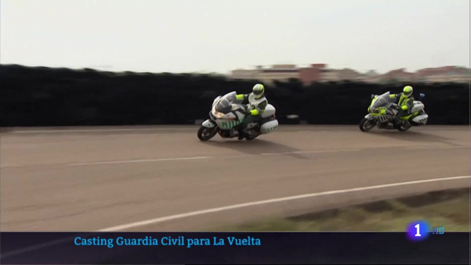 Casting de la Guardia Civil para la Vuelta a España