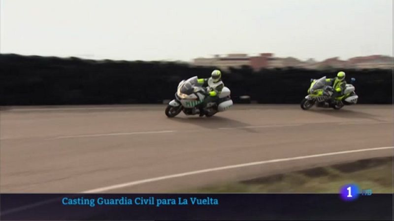 Casting de la Guardia Civil para la Vuelta a España - 15/04/2021