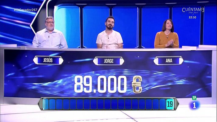 ¡Los concursantes no consiguen 89.000 euros de bote!