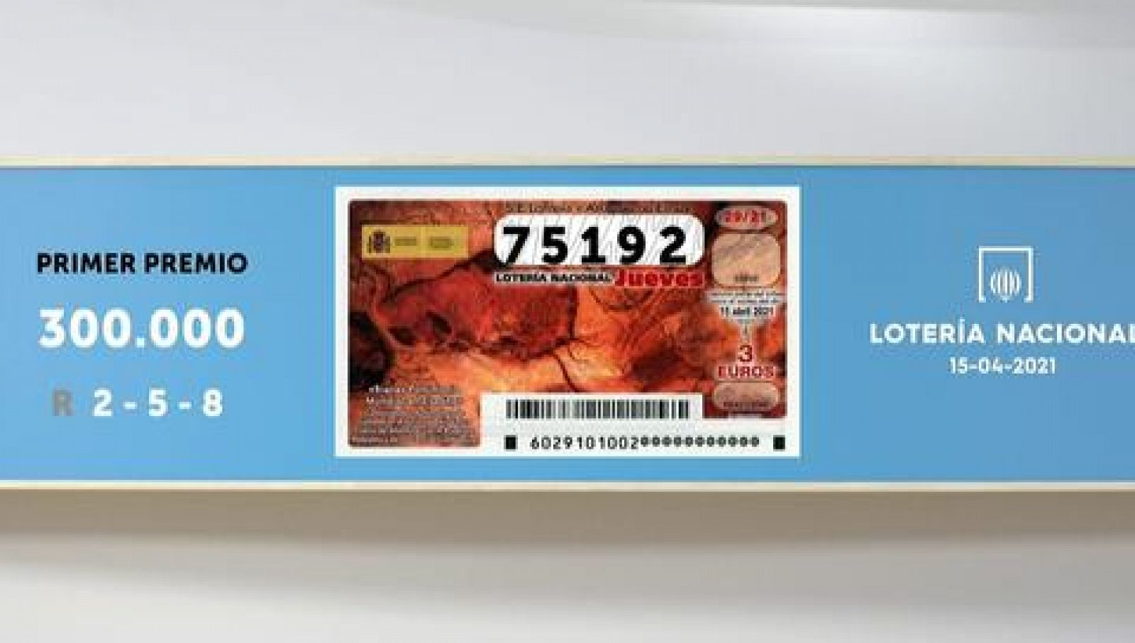 Sorteo de la Lotería Nacional del 15/04/2021 - Ver ahora