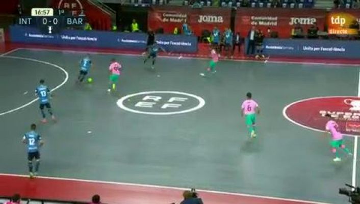 Fútbol Sala - Movistar Inter 6-4 Barça. Resumen de la final de la Supercopa