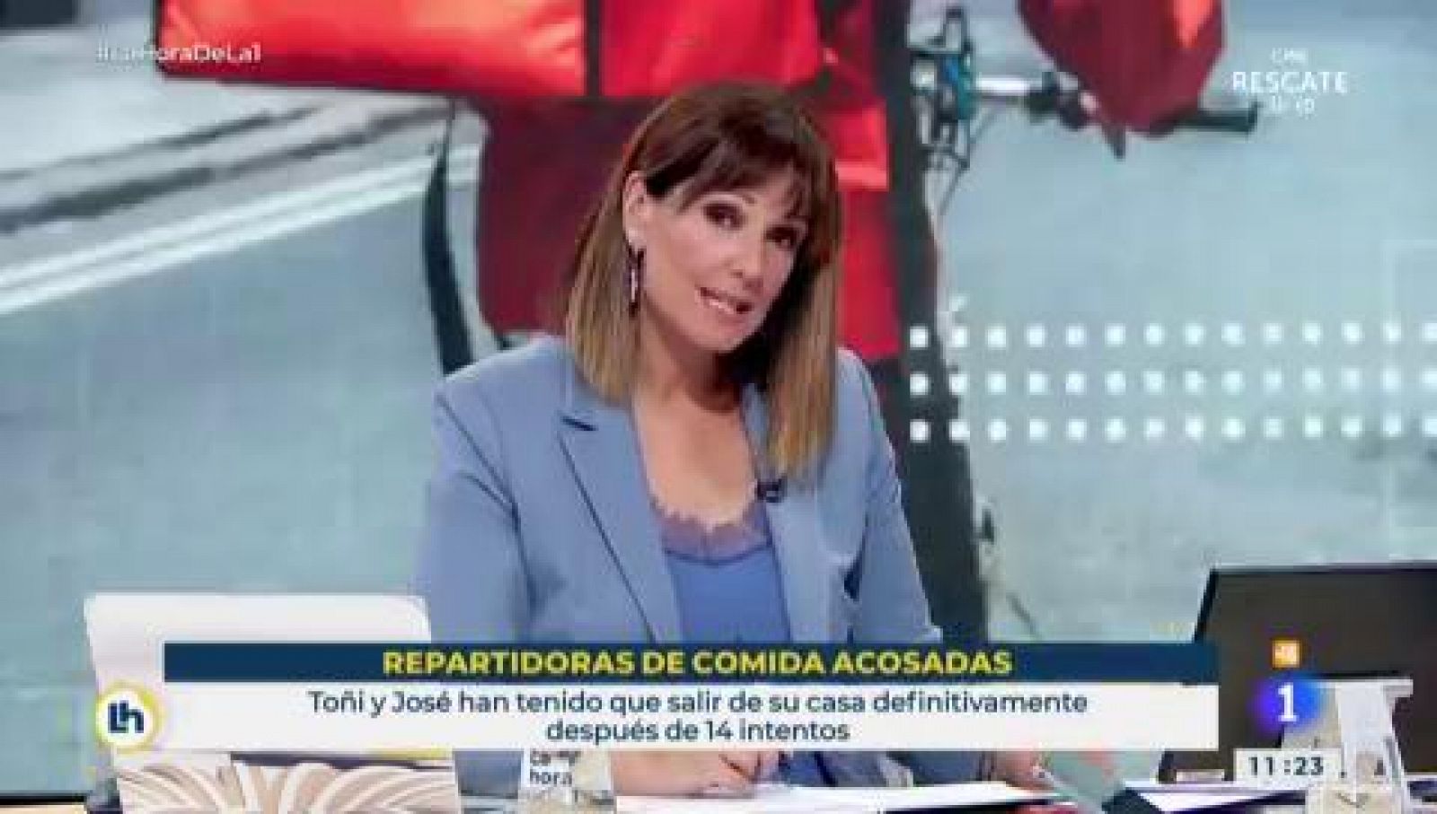 Las repartidoras de comida denuncian acoso sexual - La hora de La 1 | Ver