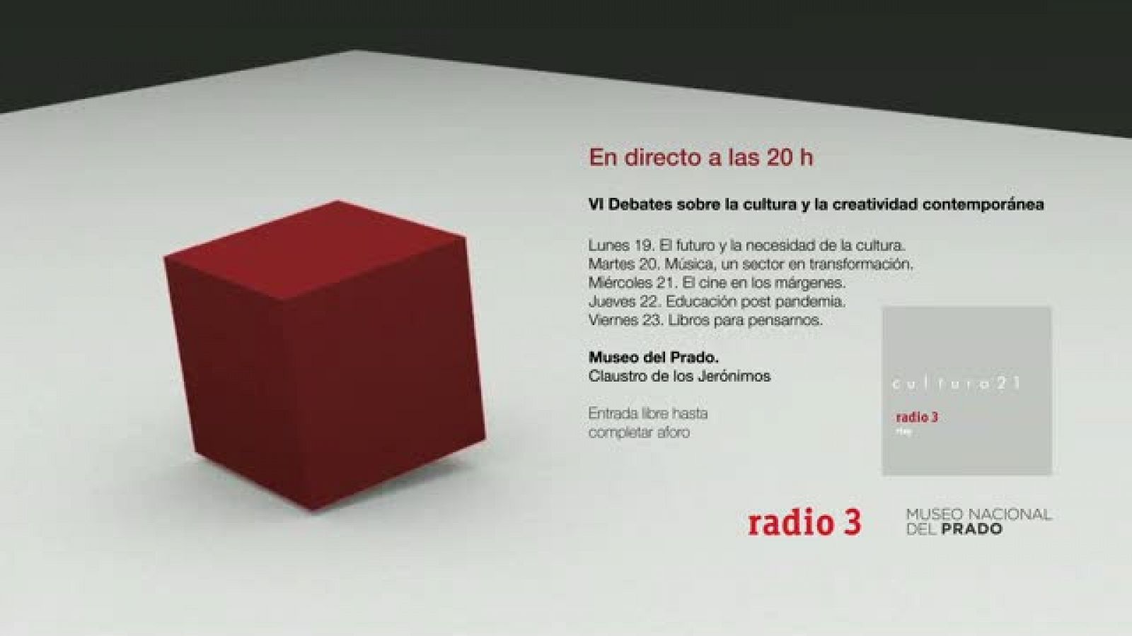 Sin programa: cultura21 radio3 | RTVE Play