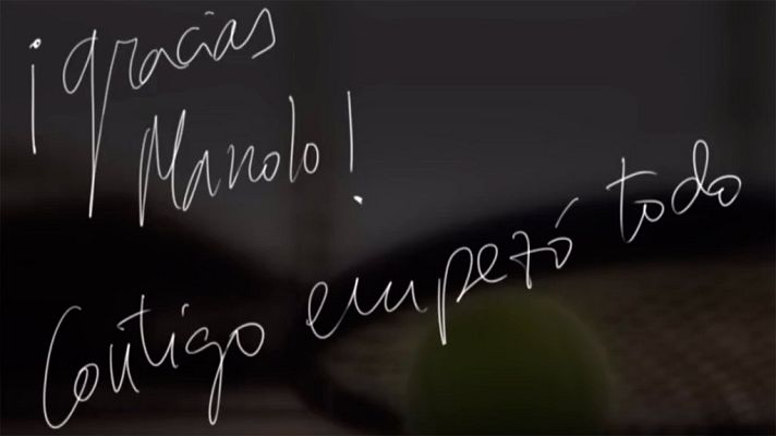  - Rafa Nadal: "Manolo Santana nos marcó el camino"