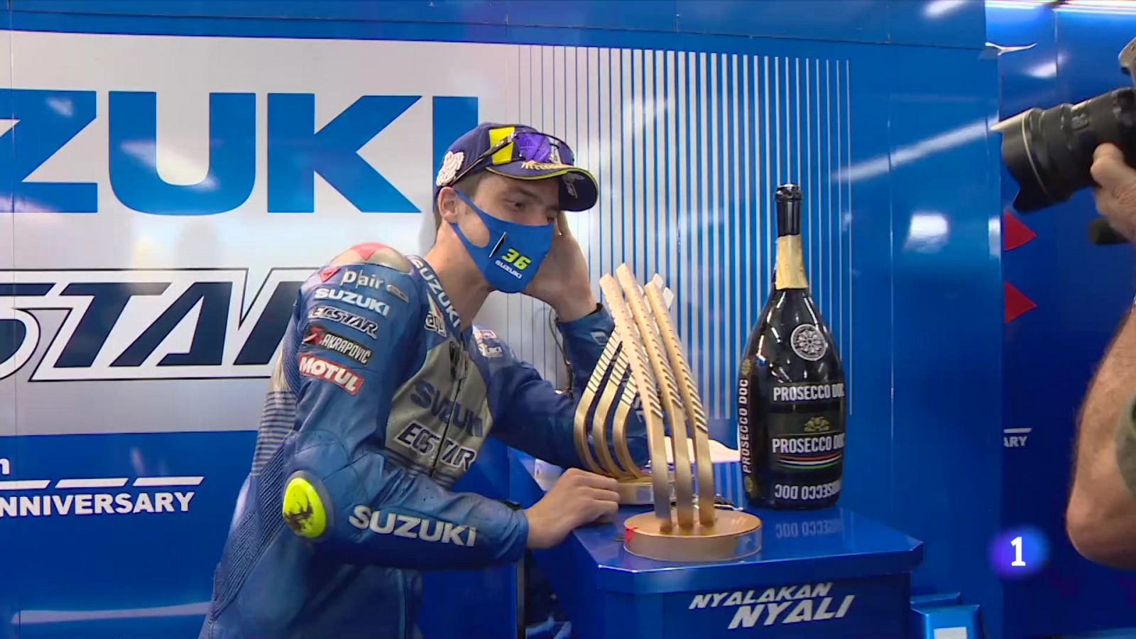 Joan Mir: "Claro que Márquez será un rival para el campeonato" | Ver