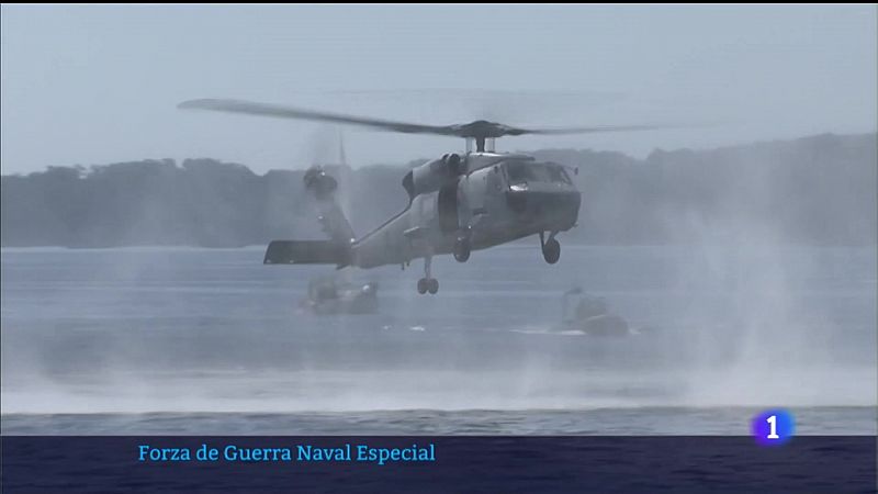 A Forza de Guerra Naval do Exército adestra en Galicia