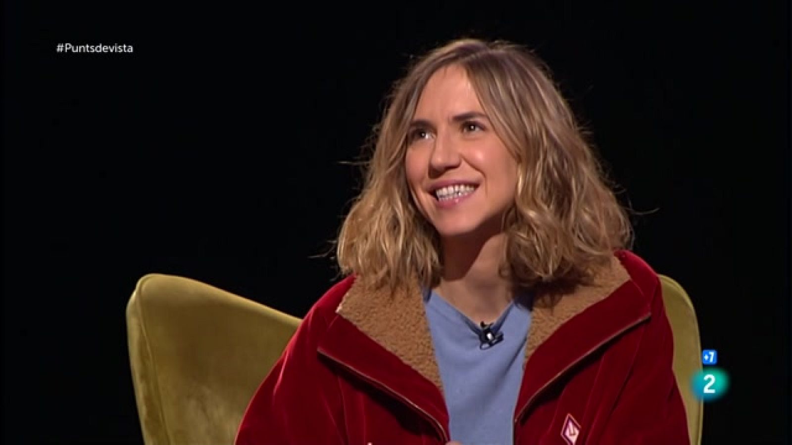 L'actriu Aina Clotet i l'artista Judit Neddermann