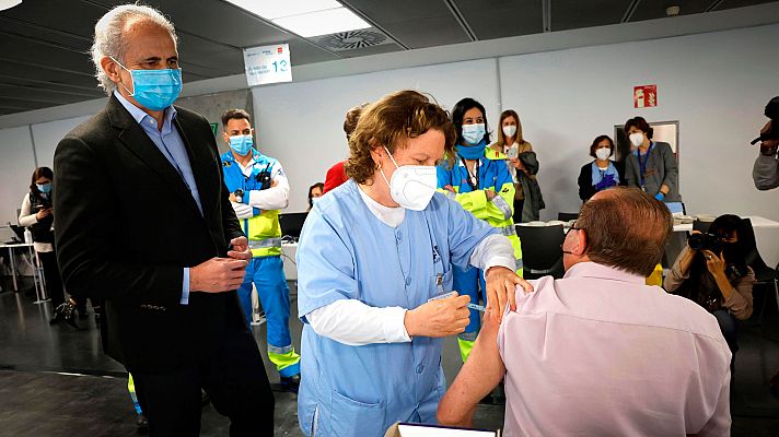 Telediario 1 - Telediario 2 en 4' - 16/04/21